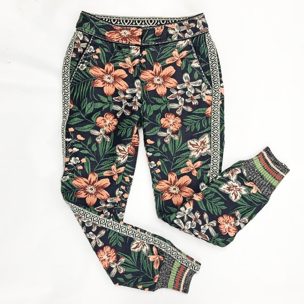 Anthropologie Byron Lars Floral Joggers 6